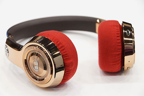 MONSTER ELEMENTS WIRELESS ON-EARのイヤーパッド与mimimamo兼容 
