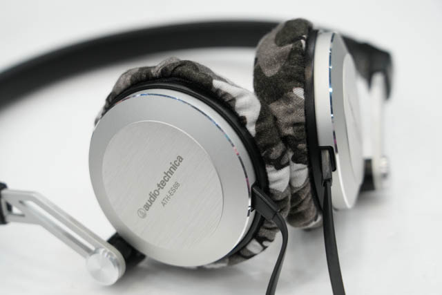 audio-technica ATH-ES88のイヤーパッド与mimimamo兼容 