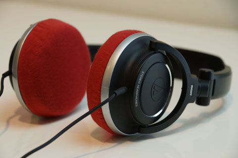 audio-technica ATH-SJ55のイヤーパッド与mimimamo兼容 
