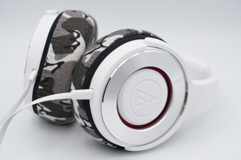 audio-technica ATH-WS550のイヤーパッド与mimimamo兼容 