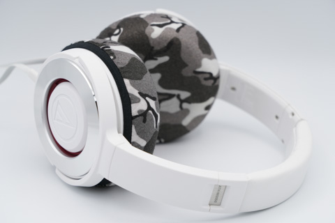 audio-technica ATH-WS550のイヤーパッド与mimimamo兼容 