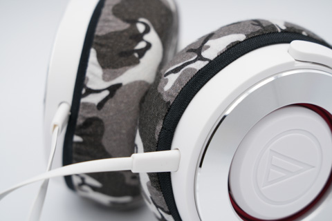 audio-technica ATH-WS550のイヤーパッド与mimimamo兼容 