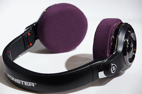 MONSTER ELEMENTS WIRELESS OVER-EARのイヤーパッド与mimimamo兼容 
