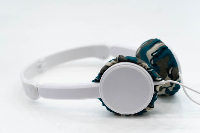 DAISO HEADPHONES FOLDABLEのイヤーパッド与mimimamo兼容 