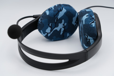 ELECOM HS-HP02SUBKのイヤーパッド与mimimamo兼容 