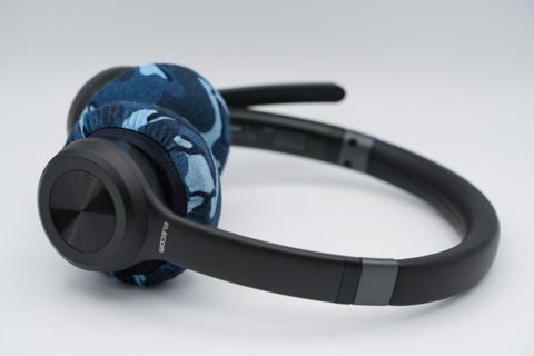 ELECOM LBT-HSOH20BKのイヤーパッド与mimimamo兼容 