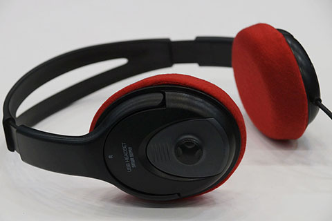 SANWA SUPPLY EEX-HSUSB01 ear pads compatible with mimimamo