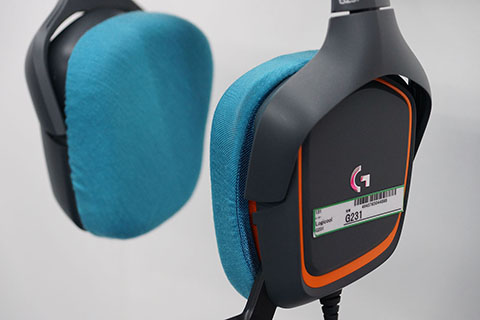 Logicool G231 ear pads compatible with mimimamo
