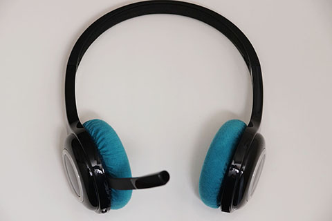 Logicool H600 (H600R) ear pads compatible with mimimamo