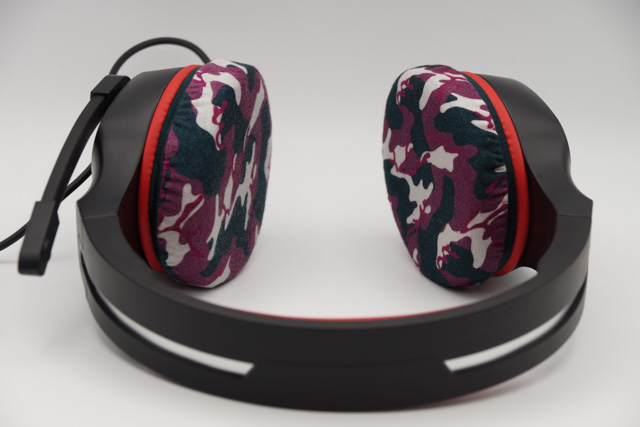 ELECOM HS-G01BK ear pads compatible with mimimamo