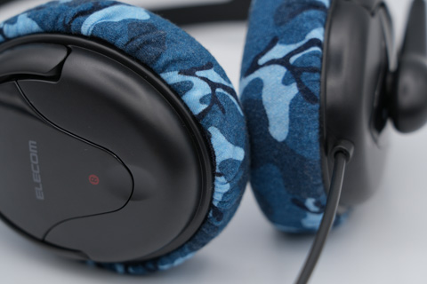 ELECOM HS-HP02SUBK ear pads compatible with mimimamo