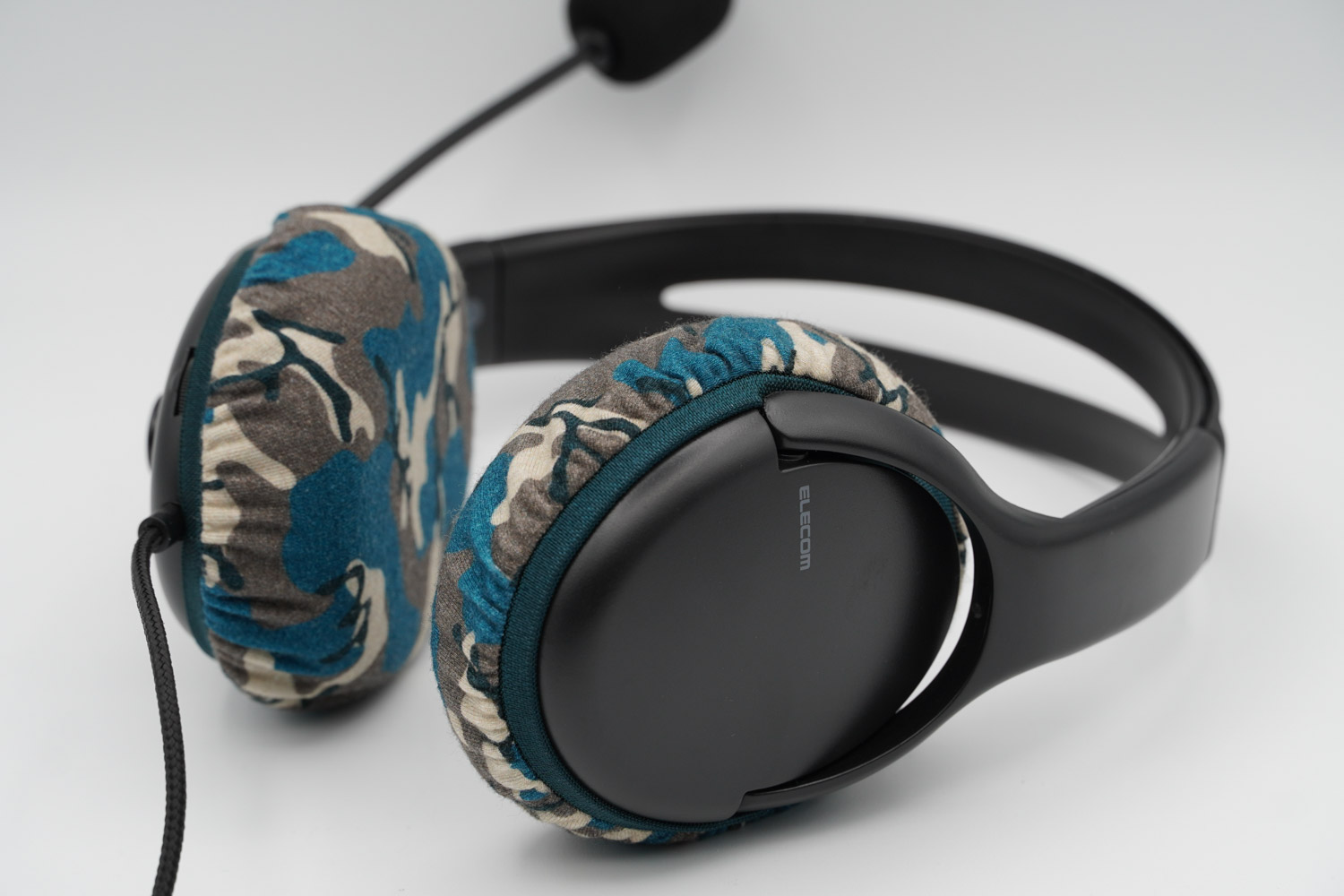 ELECOM HS-HP07SUBK ear pads compatible with mimimamo