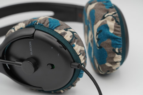 ELECOM HS-HP07SUBK ear pads compatible with mimimamo