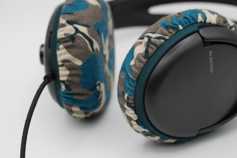 ELECOM HS-HP07SUBK ear pads compatible with mimimamo