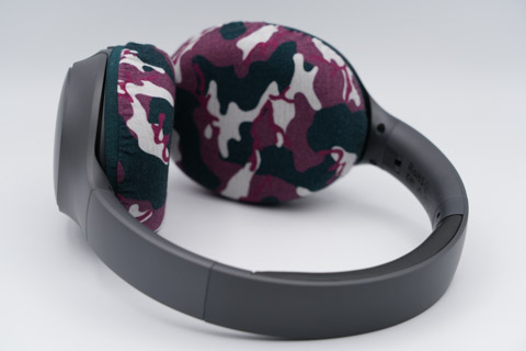 Actual fit test photo 8 of mimimamo Size L Super Stretch Headphone Covers on TOZO HT3