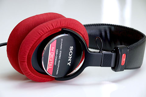 SONY MDR-CD900ST earpad repair and protection: Super Stretch 