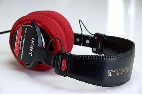 SONY MDR-CD900ST earpad repair and protection: Super Stretch