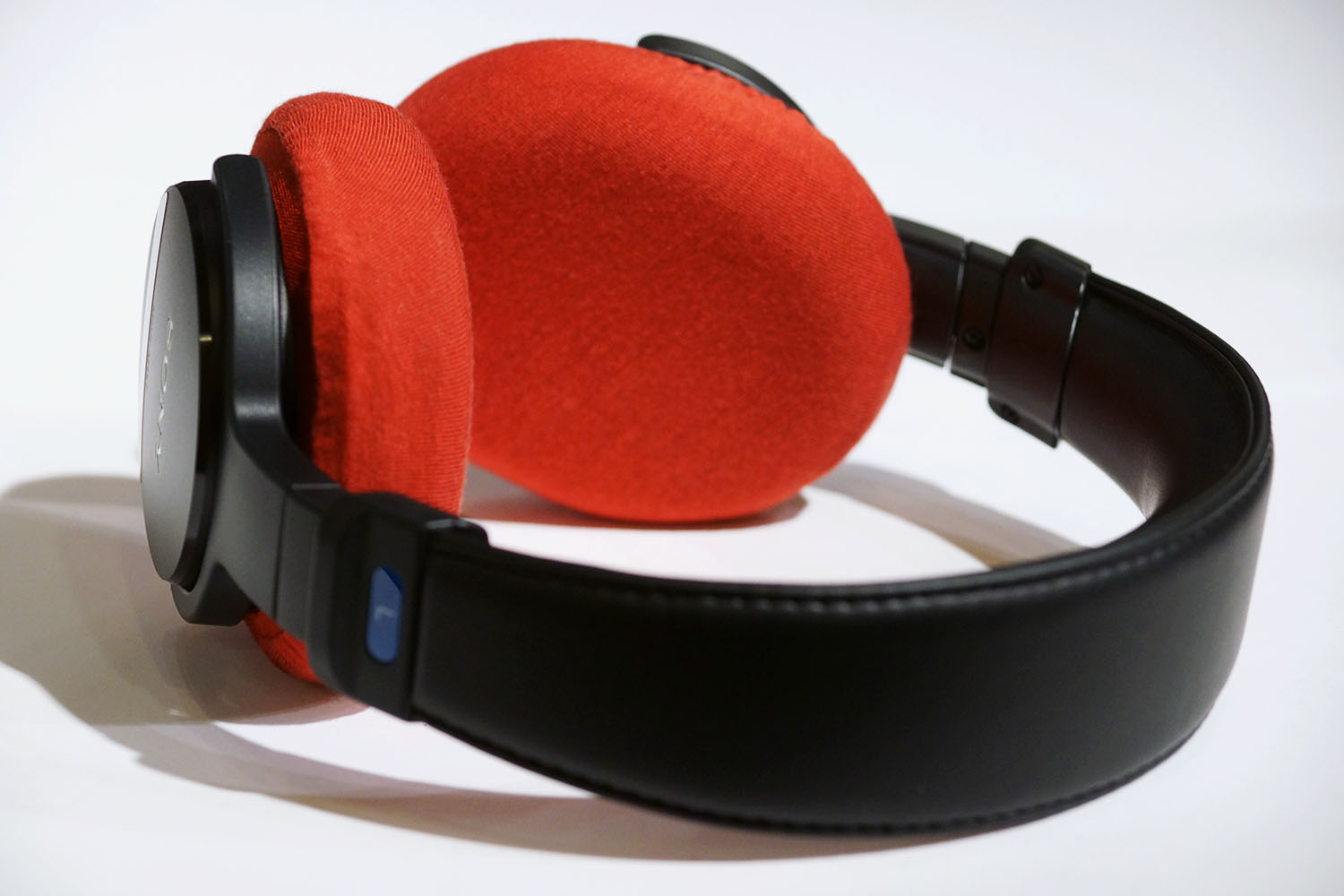 オーディオ機器 ヘッドフォン SONY MDR-M1ST earpad repair and protection: Super Stretch 
