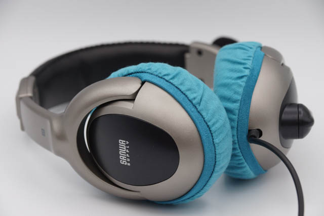 SANWA SUPPLY MM-HSU10GMN ear pads compatible with mimimamo