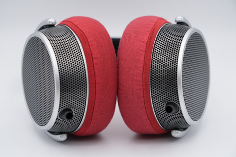 Actual fit test photo 3 of mimimamo Size L Super Stretch Headphone Covers on Grell Audio OAE2