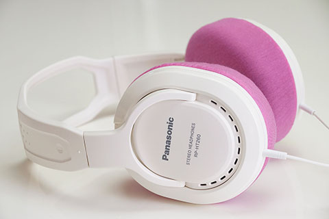Panasonic RP-HT260 earpad repair and protection: Super Stretch