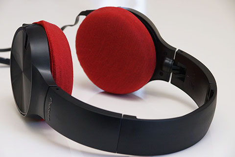 Pioneer SE-MJ722T ear pads compatible with mimimamo