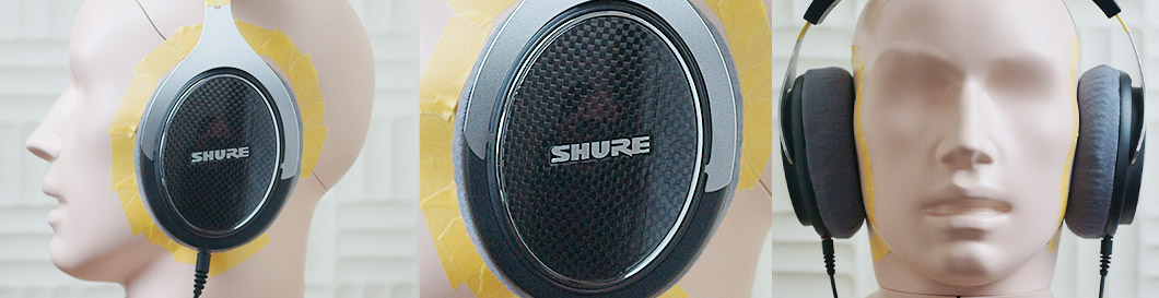 Shure SRH1540 earpad repair and protection: Super Stretch