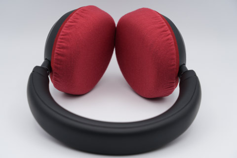 Actual fit test photo 9 of mimimamo Size L Super Stretch Headphone Covers on Anker Soundcore Space 2