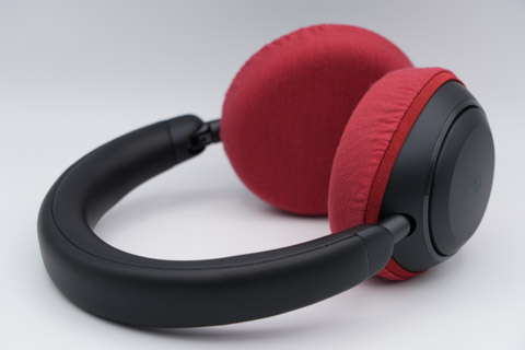 Actual fit test photo 11 of mimimamo Size L Super Stretch Headphone Covers on Anker Soundcore Space 2