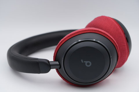 Actual fit test photo 13 of mimimamo Size L Super Stretch Headphone Covers on Anker Soundcore Space 2
