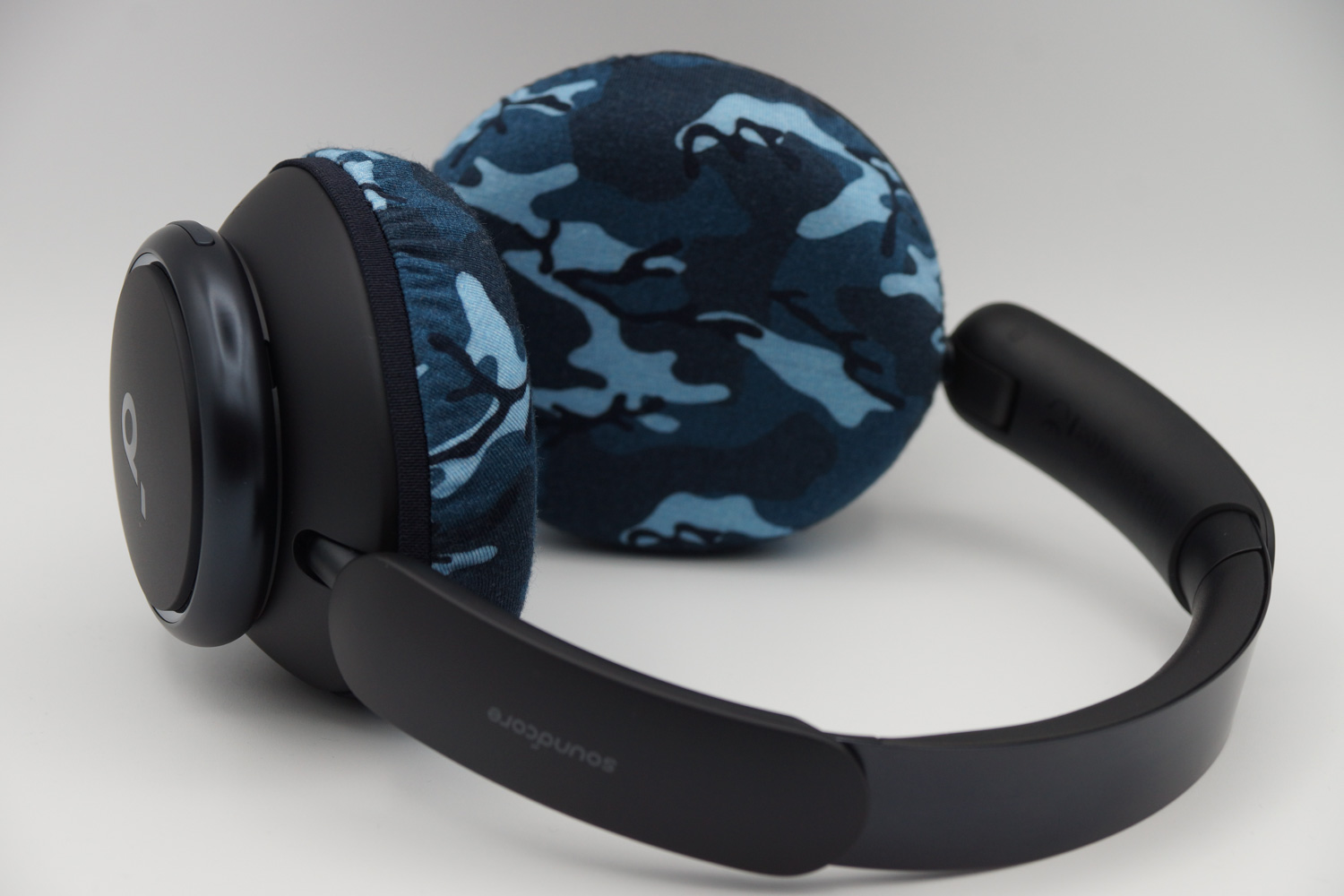 Coussinets De Remplacement Pour Casque Anker Soundcore Space Q45 - Gel Rafraîchissant Et Tissu Soyeux