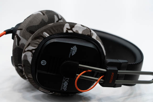 Actual fit test photo 5 of mimimamo Size L Super Stretch Headphone Covers on Fostex T50RPmk3g