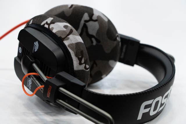 Actual fit test photo 7 of mimimamo Size L Super Stretch Headphone Covers on Fostex T50RPmk3g