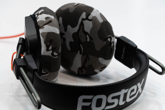 Actual fit test photo 8 of mimimamo Size L Super Stretch Headphone Covers on Fostex T50RPmk3g