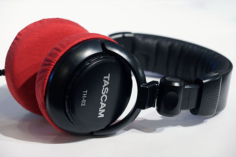 TASCAM TH-02 ear pads compatible with mimimamo