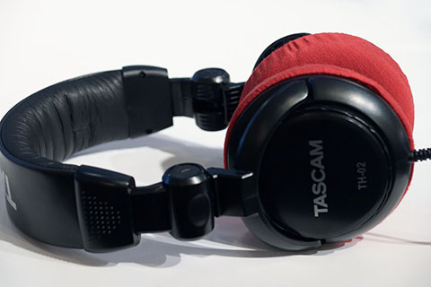 TASCAM TH-02 ear pads compatible with mimimamo