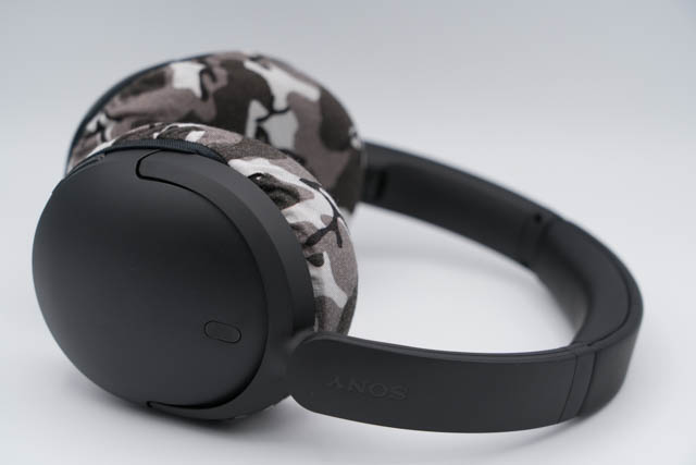 Actual fit test photo 6 of mimimamo Size L Super Stretch Headphone Covers on SONY WH-CH730N