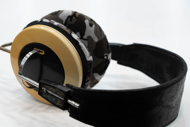 Actual fit test photo 7 of mimimamo Size L Super Stretch Headphone Covers on NAPOLEX X-23
