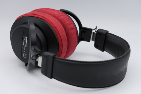 audio-technica ATH-PRO5Xのイヤーパッドへのmimimamoの対応