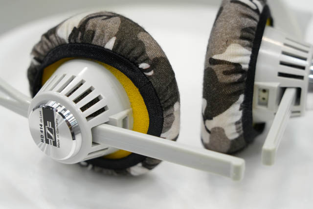 HD414 De Luxeのイヤーパッドへのmimimamoの対応