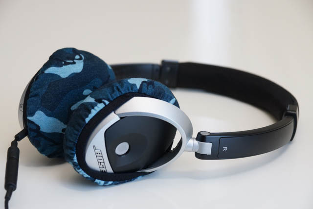 Bose On-Ear Headphones(TriPort OE)のイヤーパッドへのmimimamoの対応