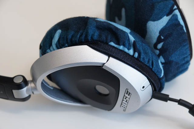 Bose On-Ear Headphones(TriPort OE)のイヤーパッドへのmimimamoの対応