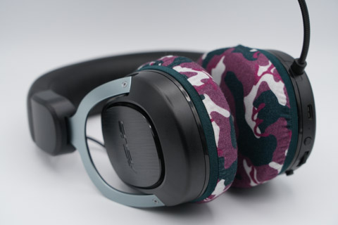 ASUS TUF GAMMING H3 Wirelessのイヤーパッドへのmimimamoの対応