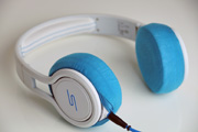 mimimamoのノーマル装着例 SMS Audio street by 50 On Ear Wired のイヤーパッド