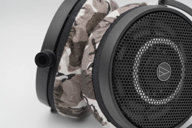 audio-technica ATH-R50x의 이어패드에 대한 mimimamo의 대응
