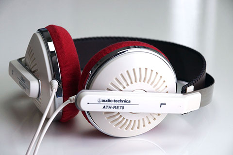audio-technica ATH-RE70의 이어패드에 대한 mimimamo의 대응