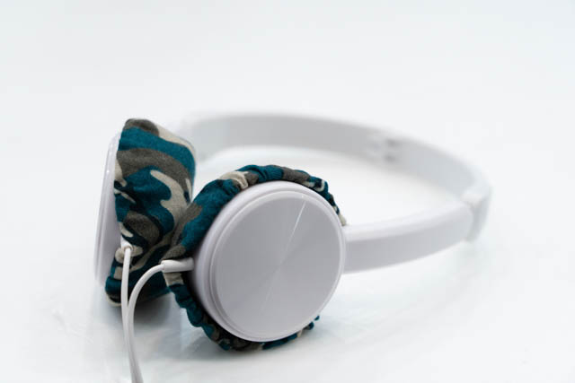 DAISO HEADPHONES FOLDABLE의 이어패드에 대한 mimimamo의 대응