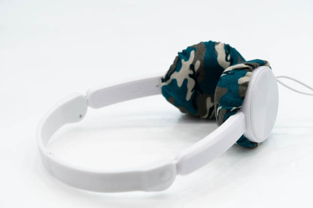 DAISO HEADPHONES FOLDABLE의 이어패드에 대한 mimimamo의 대응