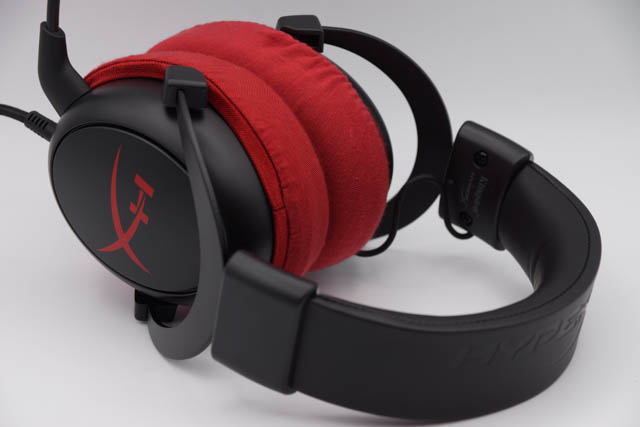 HyperX Cloud Core의 이어패드에 대한 mimimamo의 대응