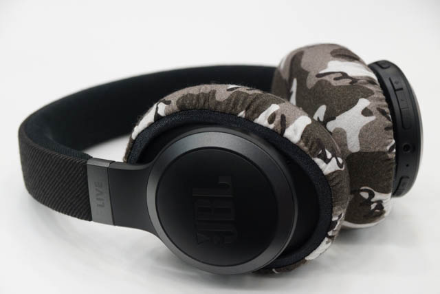 JBL LIVE770NC의 이어패드에 대한 mimimamo의 대응